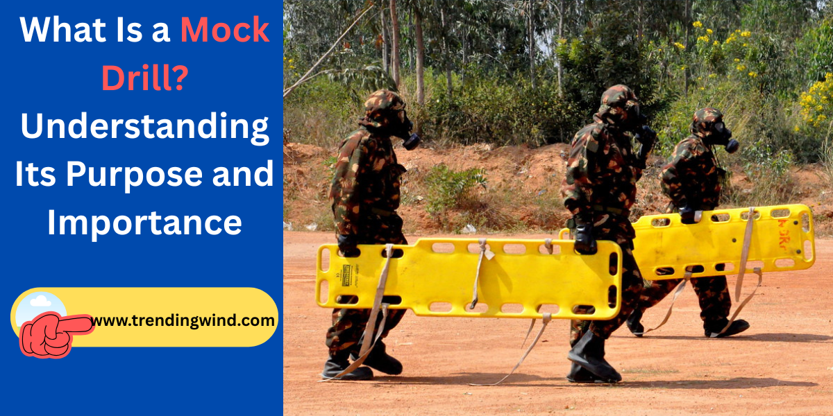 what is mock drill